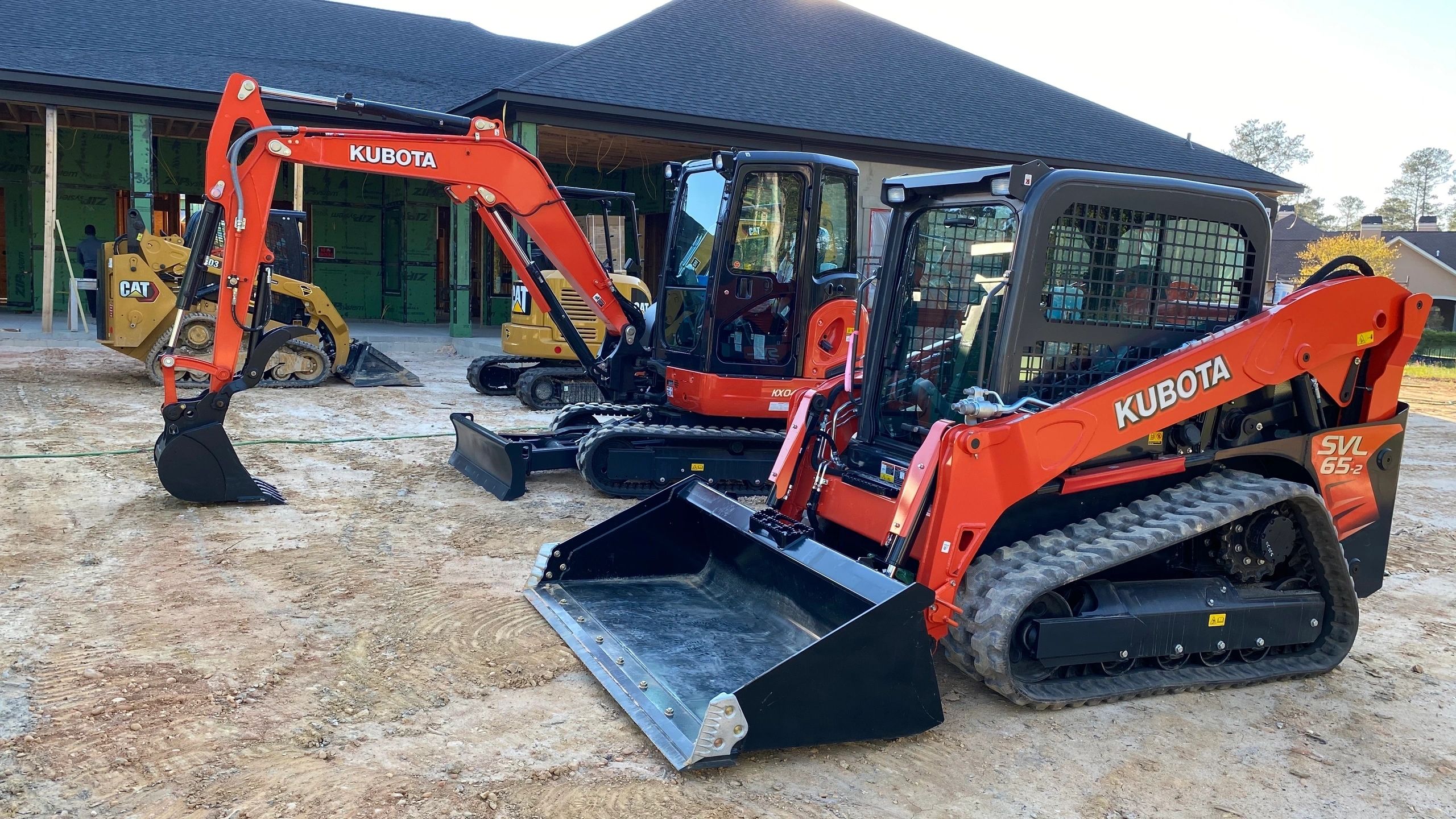 Kubota equipment yard rental